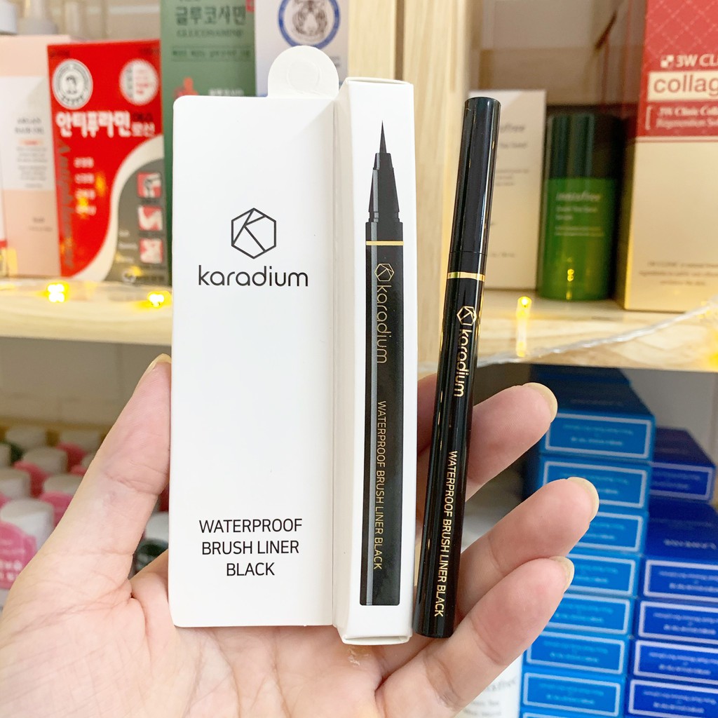 KẺ MẮT KARADIUM Waterproof Brush Liner #Black