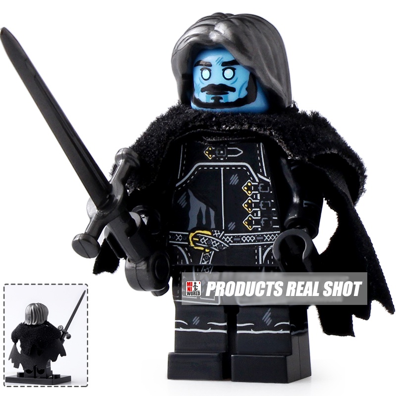 Mô Hình Nhân Vật Jon Snow White Walke Trong Game of Thrones KT1024