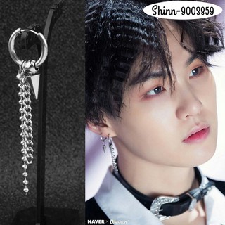 Khuyên tai nam - khuyên nam Suga #BTS - bông tai Unisex titan không gỉ