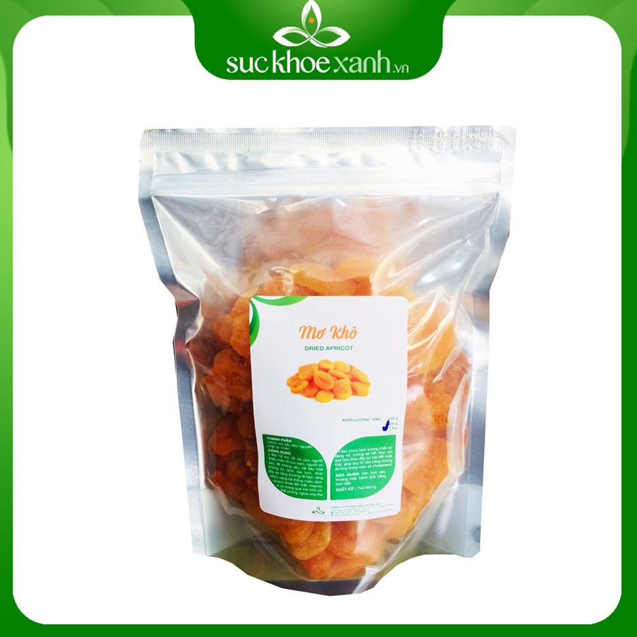 Mơ khô không hạt SXK, nhập khẩu Thổ Nhĩ Kỳ