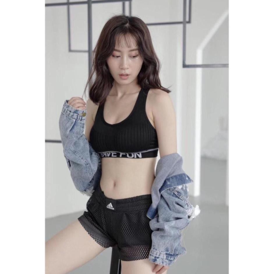 [EMMA] Áo Bra Tập Gym Nữ Have Fun Đan Lưng Thể Thao [ĐỒ TẬP]