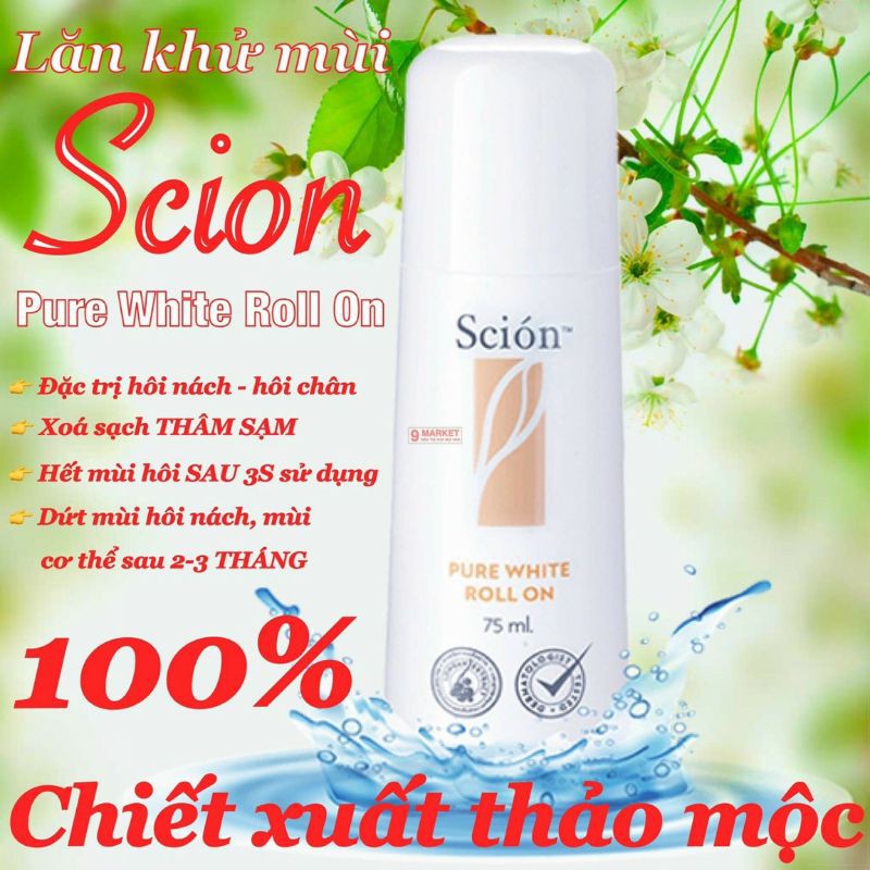 Lăn khử mùi Scion Nuskin CHÍNH HÃNG 100%