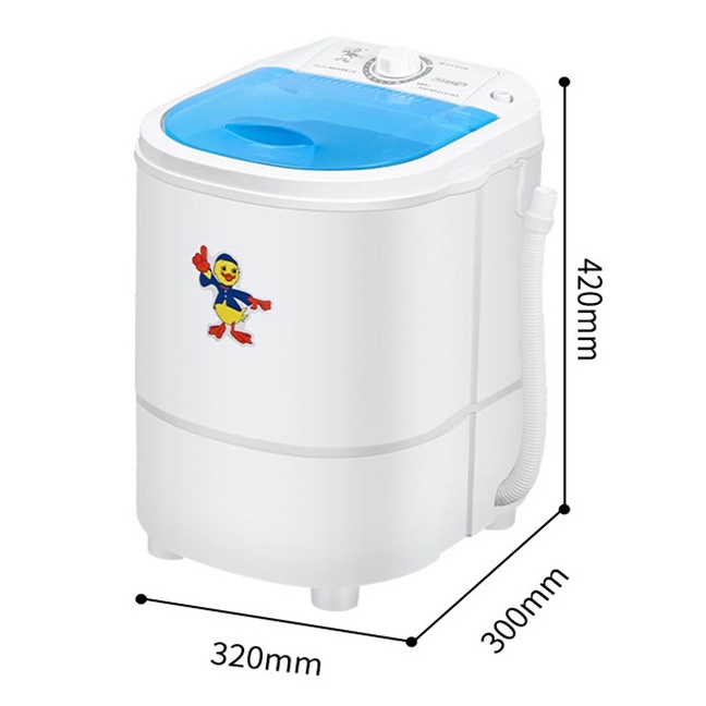 Máy giặt quần áo mini dành cho các mẹ, sinh viên nhỏ gọn tiện lợi