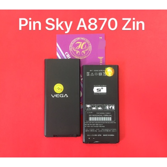 Pin SKY A870 zin