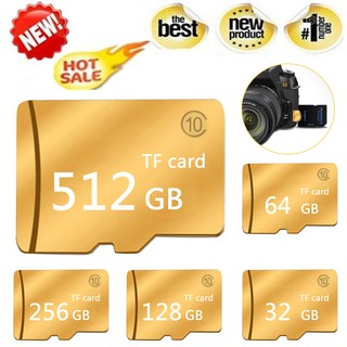 Gold Neutral High Speed Memory Card 80mb Micro SD SDHC Memory Card with Card Reader Cover