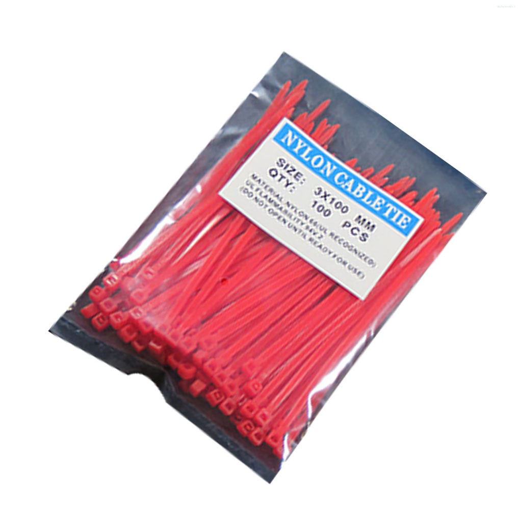Bộ 100 Dây Buộc Nylon Có Thể Tái Sử Dụng Tiện Dụng 3x100mm