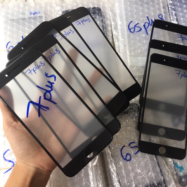 Kính Ép iPhone 7 Plus Liền Ron Hàng Cấp