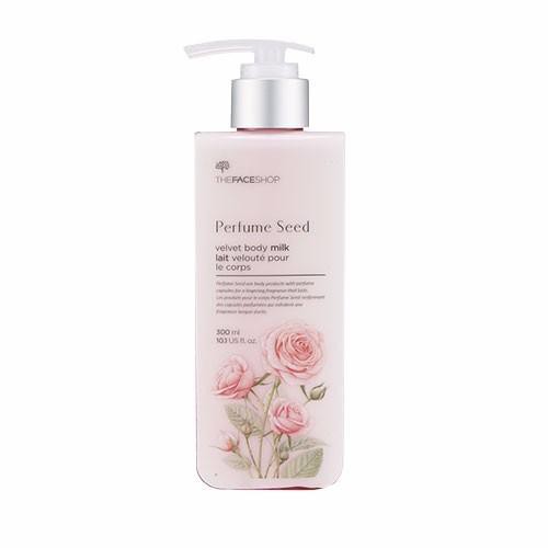 Dưỡng Thể Hương Nước Hoa Thefaceshop Perfume Seed Velvet Body Milk 300ml