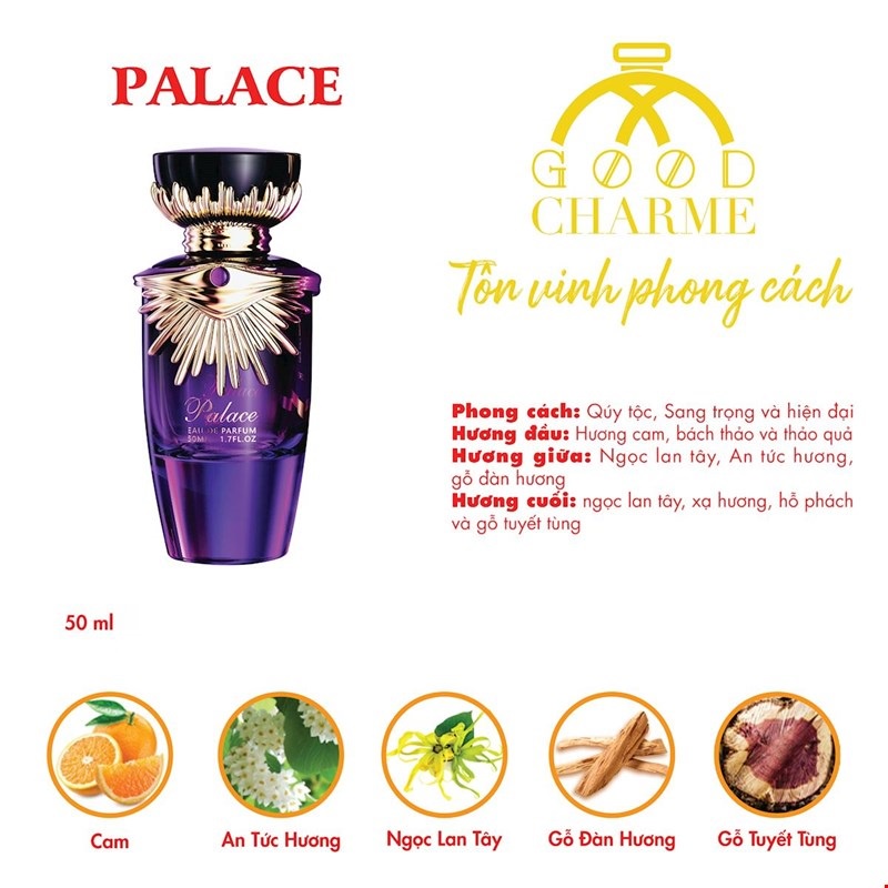 Nước hoa Nữ Charme Palace 50ml