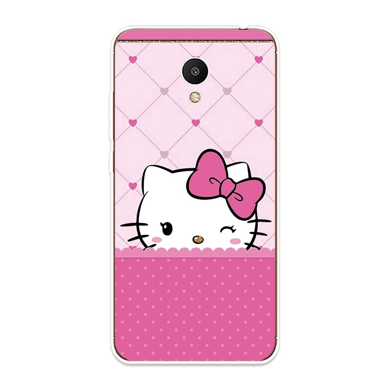 Ốp Lưng Meizu M3 M3S M5 M6 Note TPU mềm Case Hello Kitty