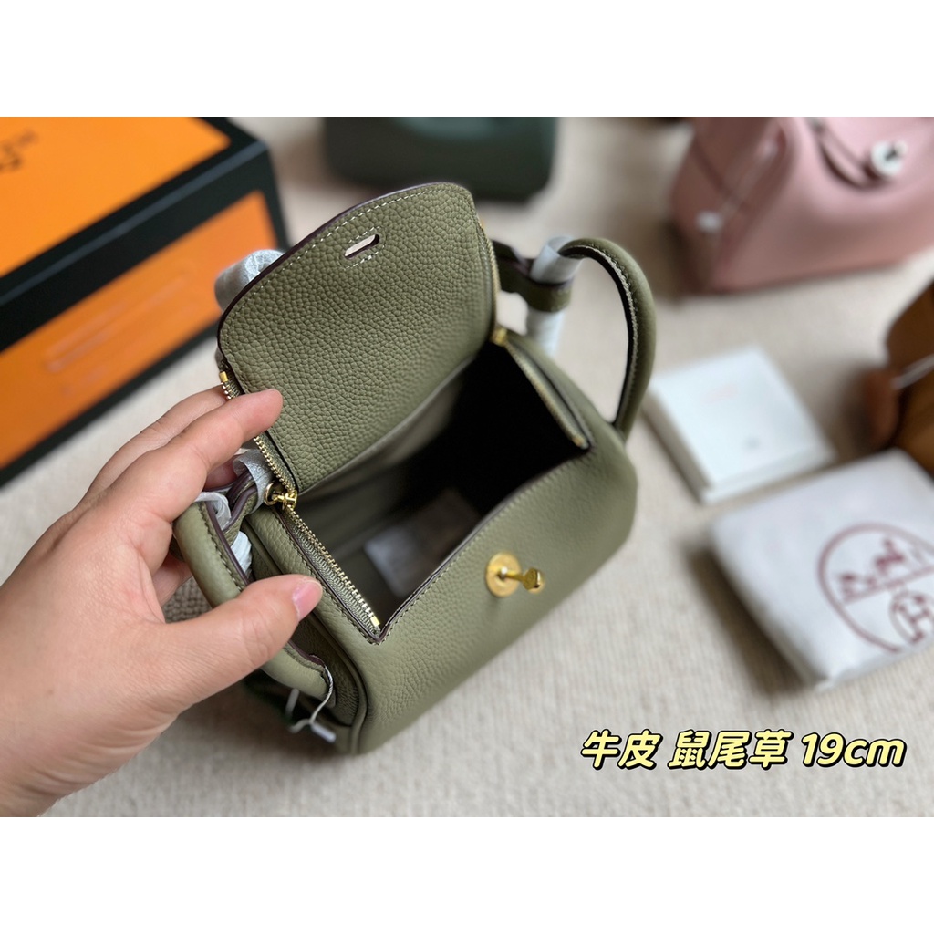 Túi đeo chéo nữ da thật thời trang cao cấp Hermes HM phong cách trẻ trung, thu hút