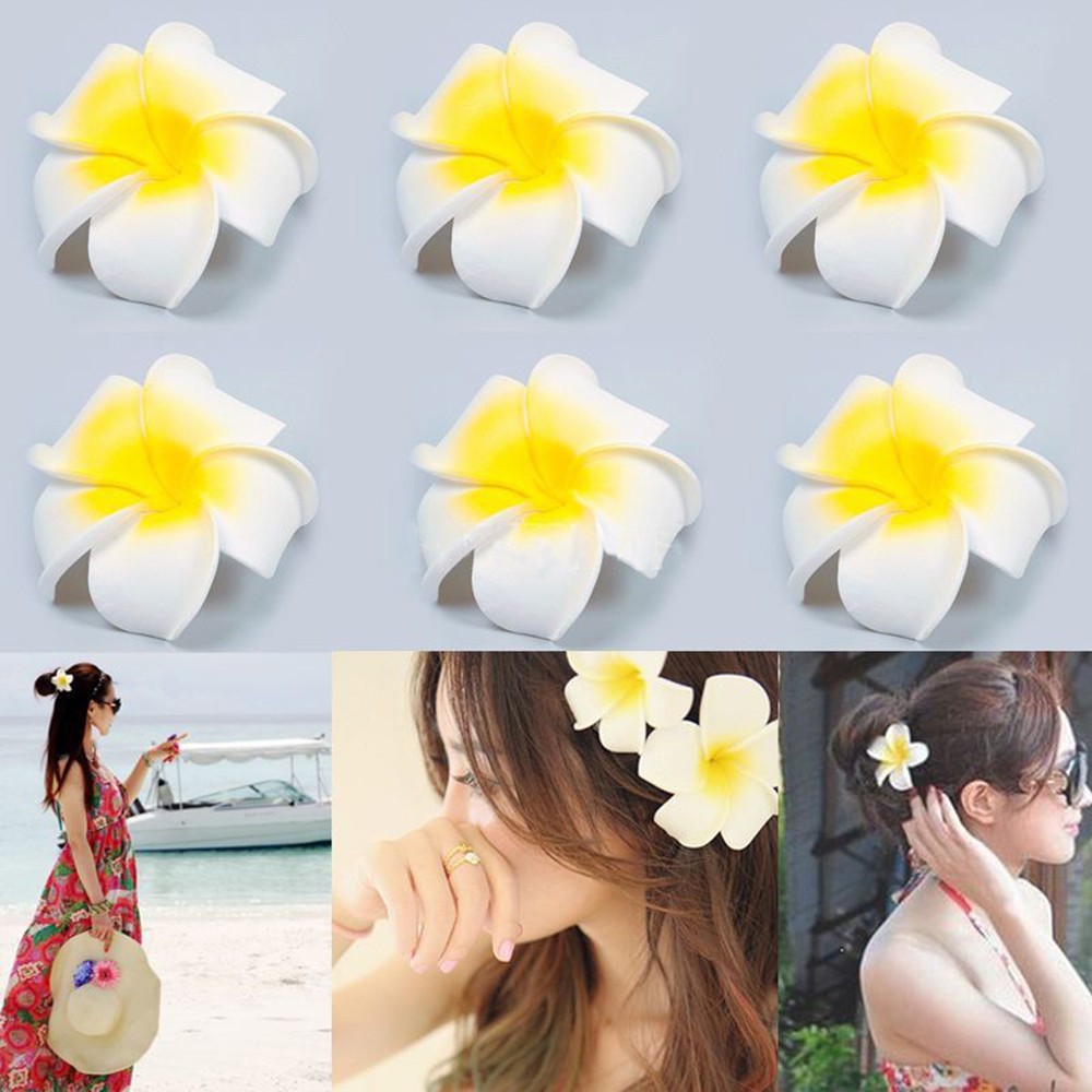 Set 3 kẹp tóc hoa dễ thương phong cách Bohemia cho nữ