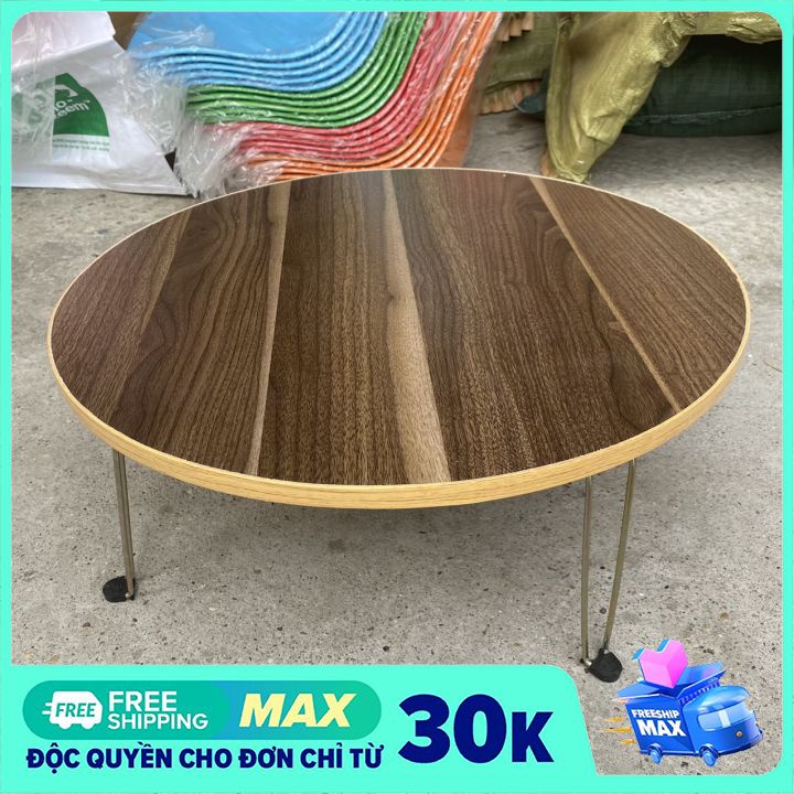 Bàn cà phê, bàn trà trang trí ngồi đọc sách đường kính 60cm màu sắc sang trọng, hiện đại, hottrend