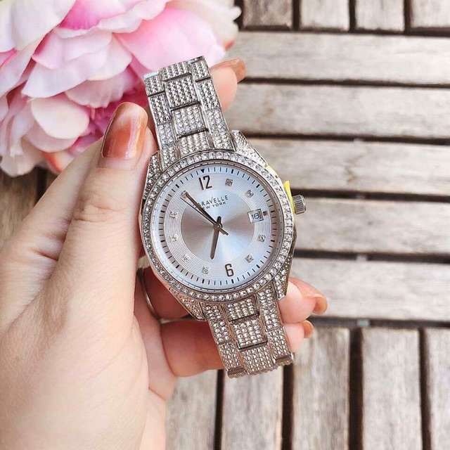 Đồng hồ nữ Caravelle by Bulova 43M112 dây kim loại size 36mm chính hãng