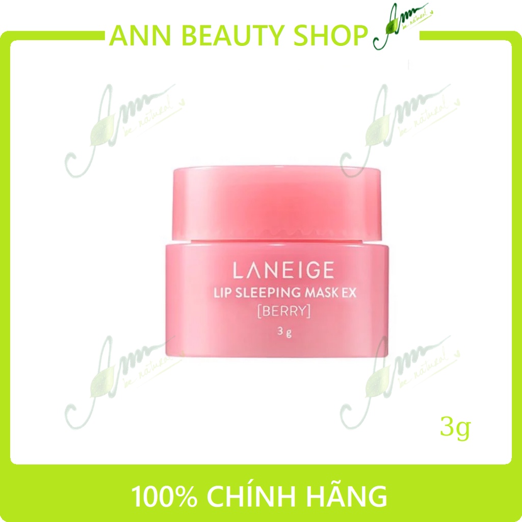 Mặt nạ ngủ môi Laneige minisize 3gr