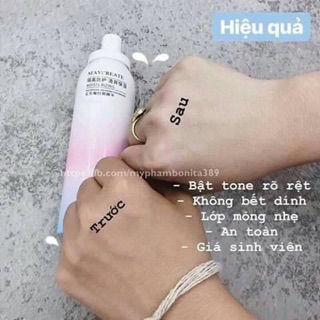 XỊT CHỐNG NẮNG M'AYCREATE ...