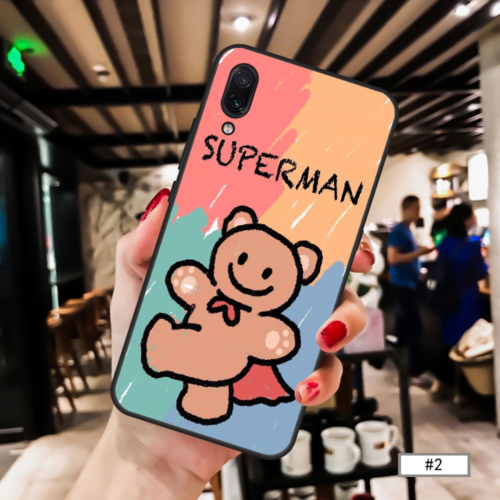 Case Huawei Honor  20/20 Pro/20 Lite/10 Lite  Honor 7A 8X Honor View 10/View 20 Honor Play Cute rainbow bear   Casing soft 