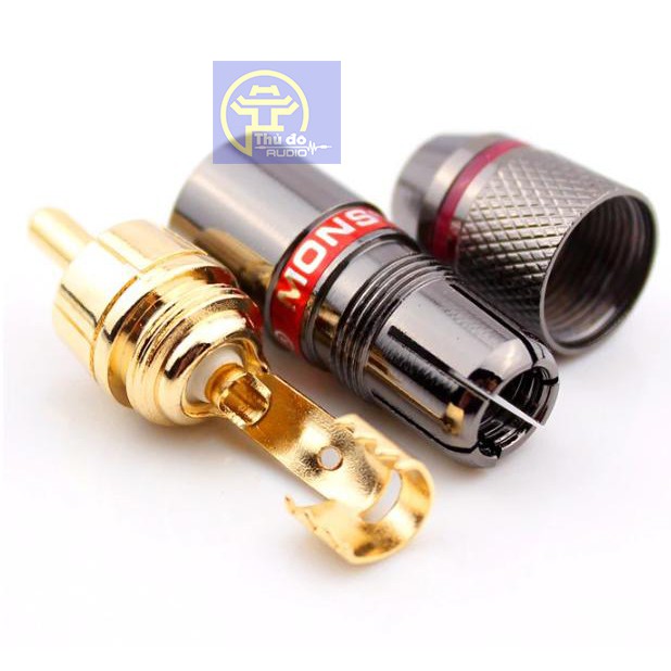 02 Jack hoa sen Monster cao cấp - Jack hoa sen - Jack bông sen - Jack RCA