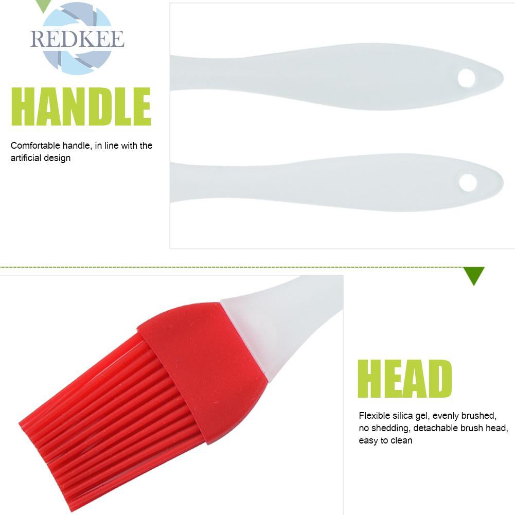 Cọ Silicone Không Dính Dùng Để Phết Dầu Nướng Bbq