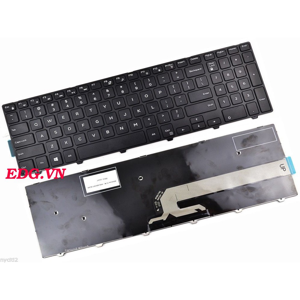 Bàn phím Laptop Dell Inspiron 5748 5749 5755 5758 5759 7557 7559 Hàng Mới 100%