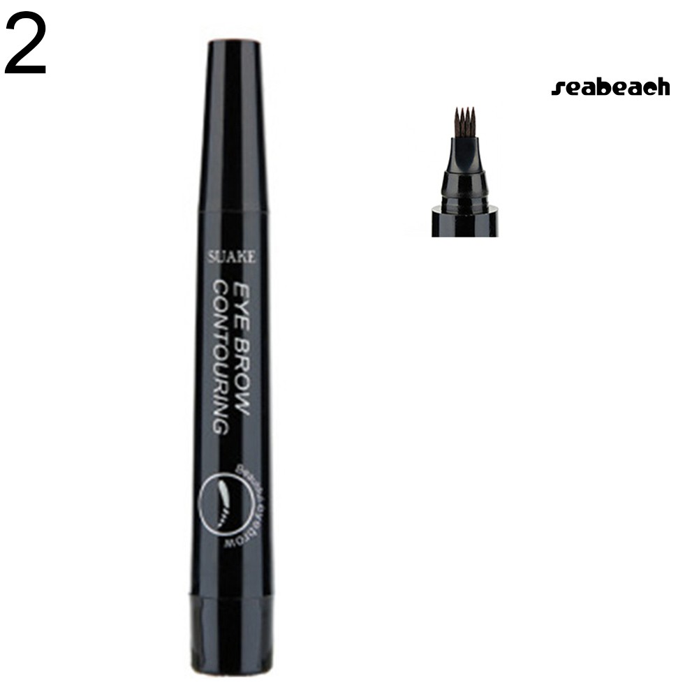 (hàng Mới Về) Bút Kẻ Lông Mày Dạng Lỏng Thiết Kế 4 Ngòi Không Nhòe Lâu Trôi | BigBuy360 - bigbuy360.vn