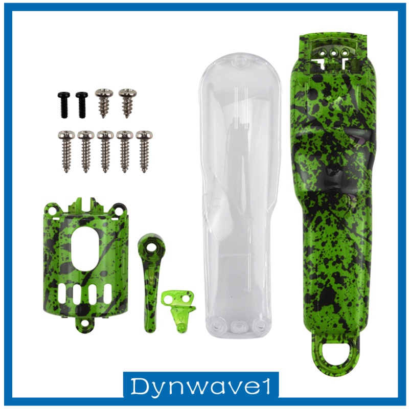 [DYNWAVE1] Camouflage DIY Full Housing Combo Kit, Hair Clipper Cover, Protective Shell, for Wahl 8148 8591 Clipper Cordless Top and Bottom Cover Durable