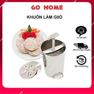 Khuôn làm giò inox , khuôn giò xào hay khuôn làm giò thủ, giò nạc loại 1kg và 2kg
