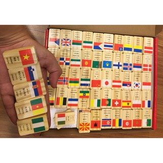 Domino Cờ 100 Nước - Dạy Bé Địa Lý