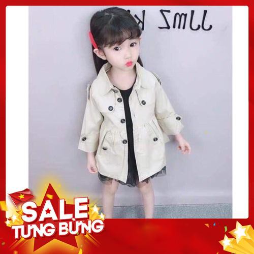 Set áo khoác kaki kèm váy ren đen 2 chi tiết -Hàng nhập khẩu