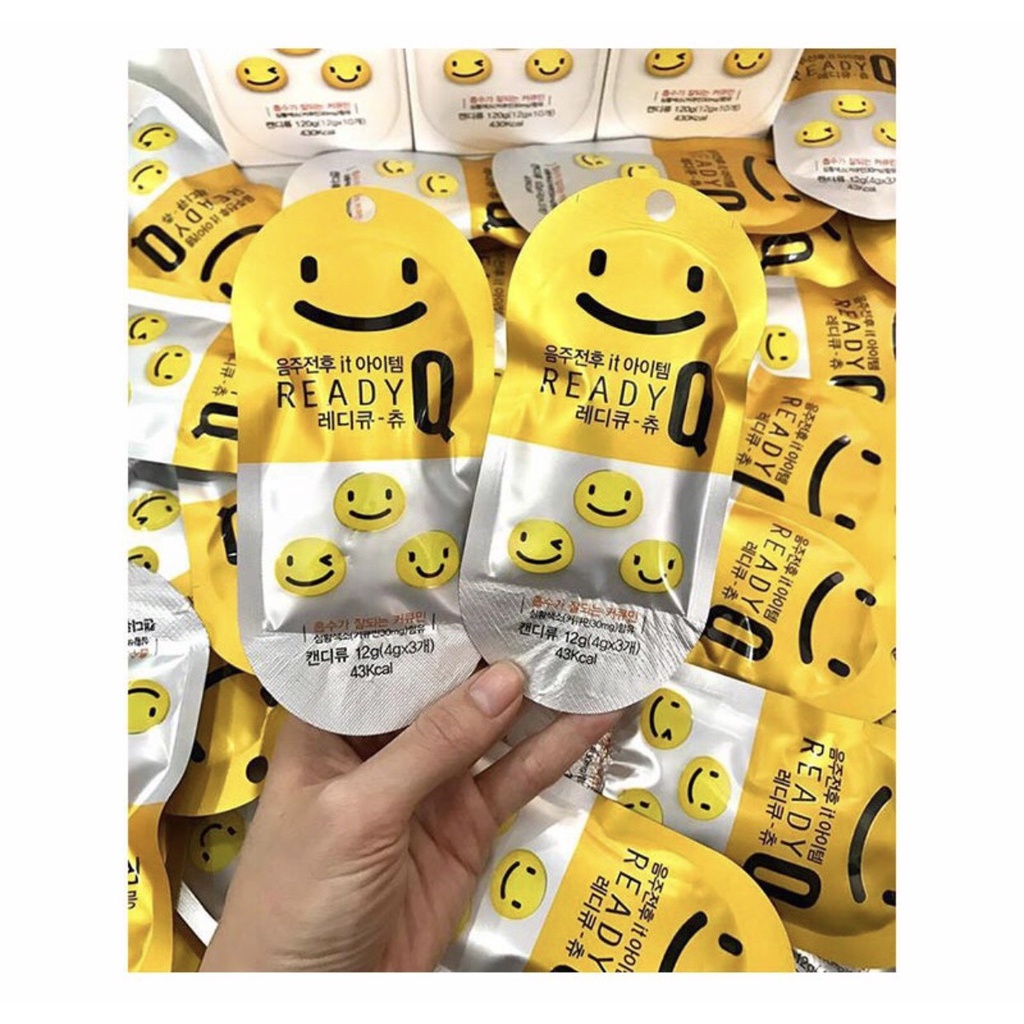 KẸO GIẢI RƯỢU READY Q MANGO CHEW HÀN QUỐC