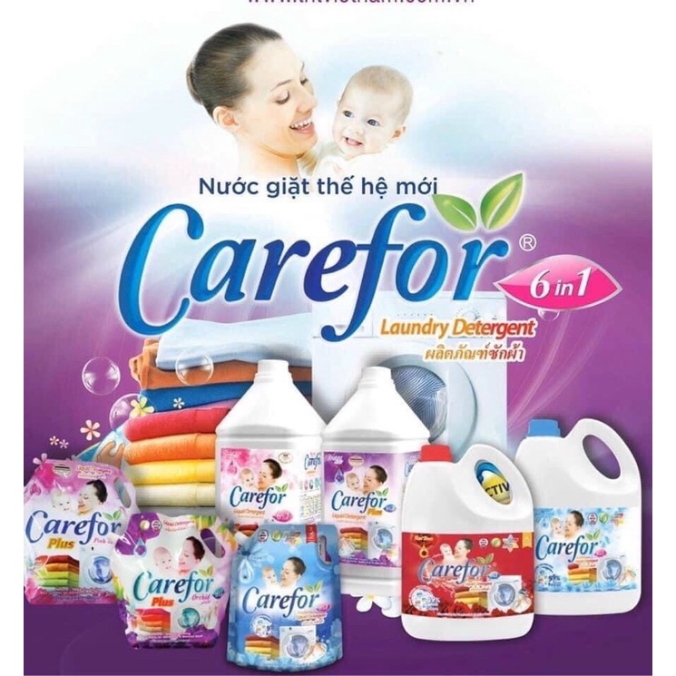 Nước giặt xả Carefor