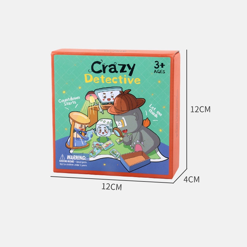 ZHAN QI TOYS Bộ Đồ Chơi Thẻ Bài Thám Tử Độc Đáo Thú Vị Cho Cả Gia Đình