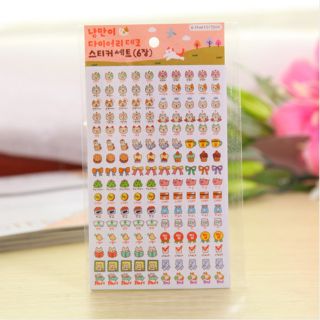 Set 6 tấm stick dán trang trí