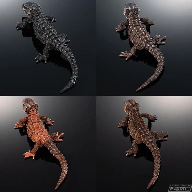 Đồ chơi mô hình lắp ráp BANDAI GASHAPON Rồng Red Eyed Crocodile