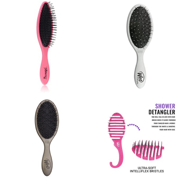 [SẴN] Lược gỡ rối Wet Brush full size dòng chuyên biệt cho tóc mỏng - tóc dày - tóc uốn - tóc ướt