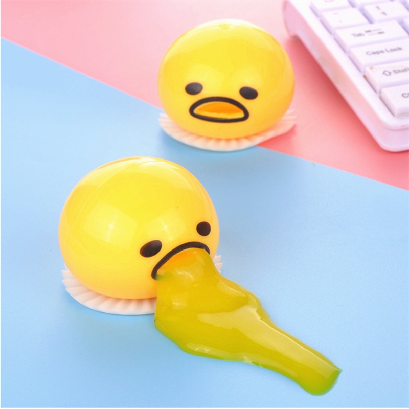 Đồ Chơi Squishy Hình Lòng Đỏ Trứng Ngộ Nghĩnh