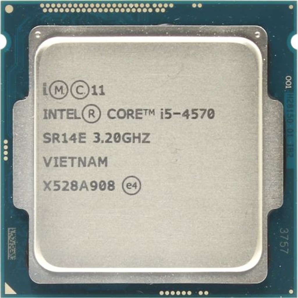 Bộ vi xử lí CPU Intel Core I5 4570 - Tray Dùng cho Mainboard H81 B85, H97, Z97
