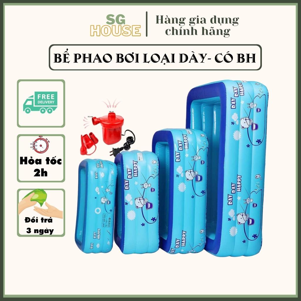 bể bơi 3 tầng hình chữ nhật đủ kích thước kèm bơm điện - Hàng chính hãng  bảo hành 1 đổi 1