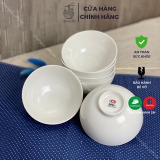 COMBO 10 Chén Sứ Trắng Trơn Hảo Cảnh HC-VN ( 100% hàng loại 1)