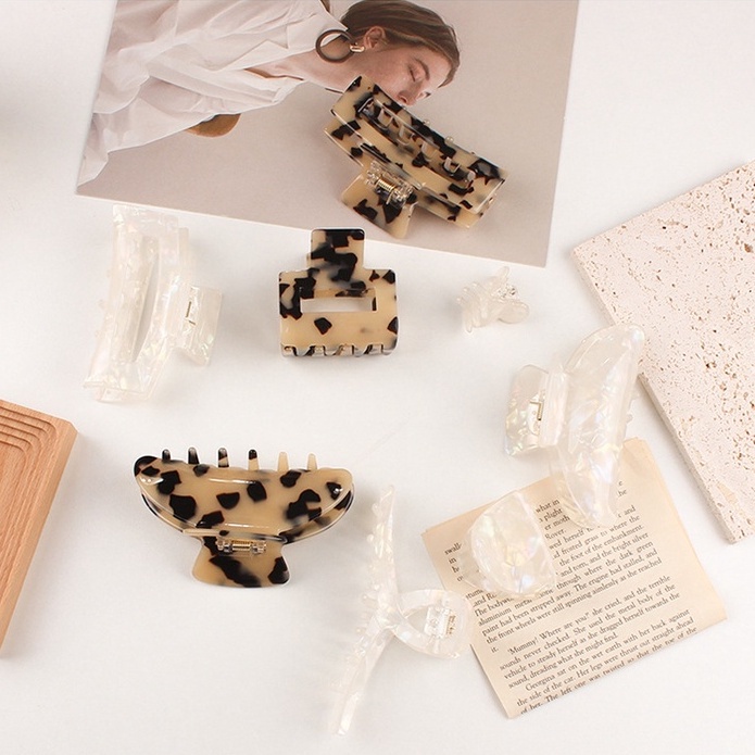 Kẹp Tóc Phong Cách retro Thời Trang Pháp Cho Nữ