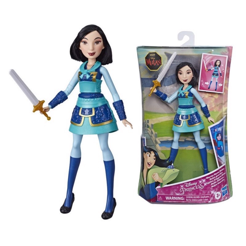 Đồ chơi Hasbro búp bê chiến binh Mulan Disney Princess E8628