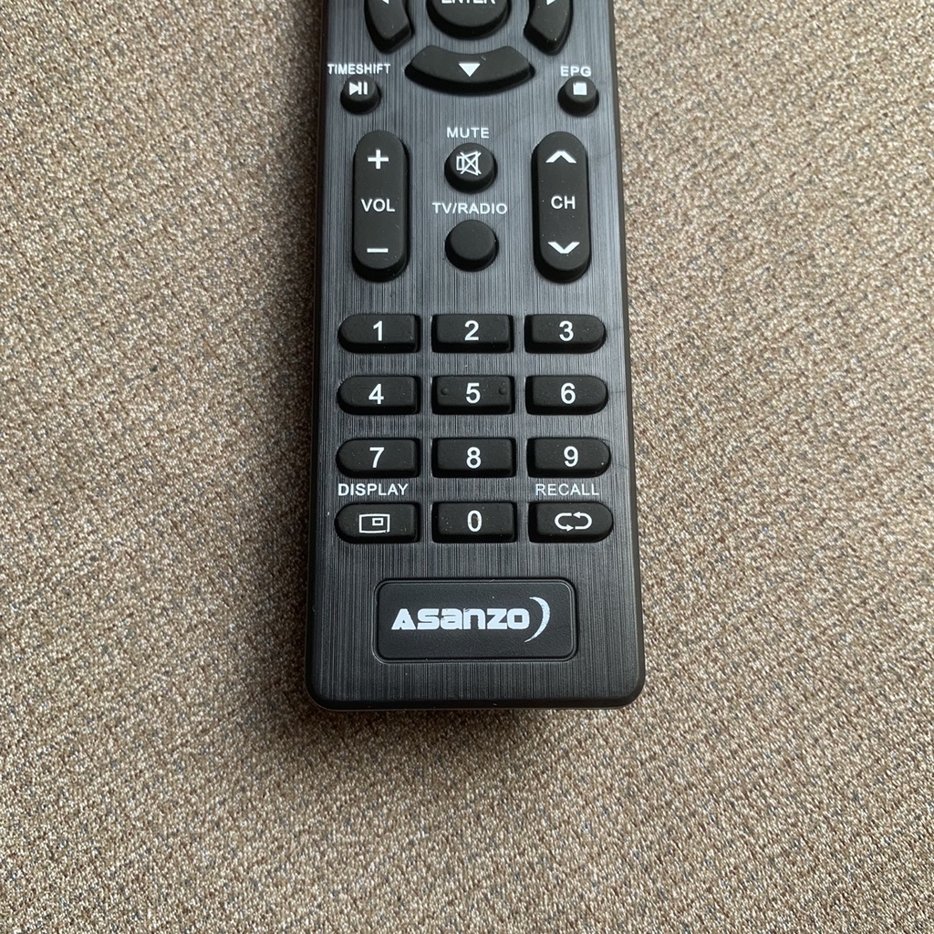 Điều khiển tivi Asanzo Smart màn hình cong sử dụng mạng Internet AS32CS6000, AS40CS6000, 50ES980, 50AU5900, AS50CS6000
