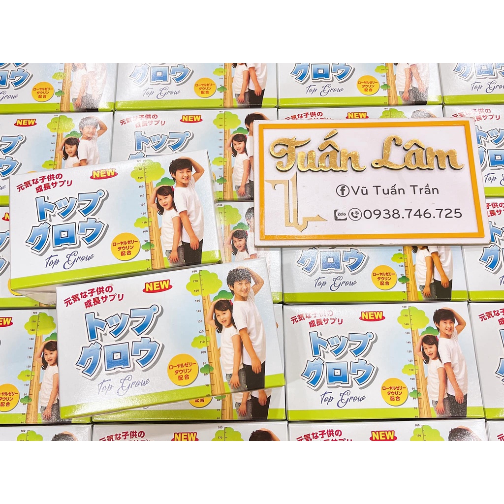 NƯỚC UỐNG BỔ SUNG VITAMIN TĂNG TRƯỞNG CHIỀU CAO CHO BÉ TOP GROW NHẬT BẢN CHÍNH HÃNG - 10068