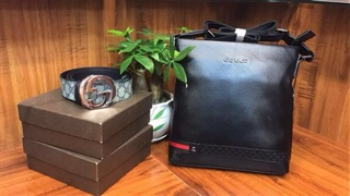 Túi nam ipad da thật versace, bbr chất đẹp