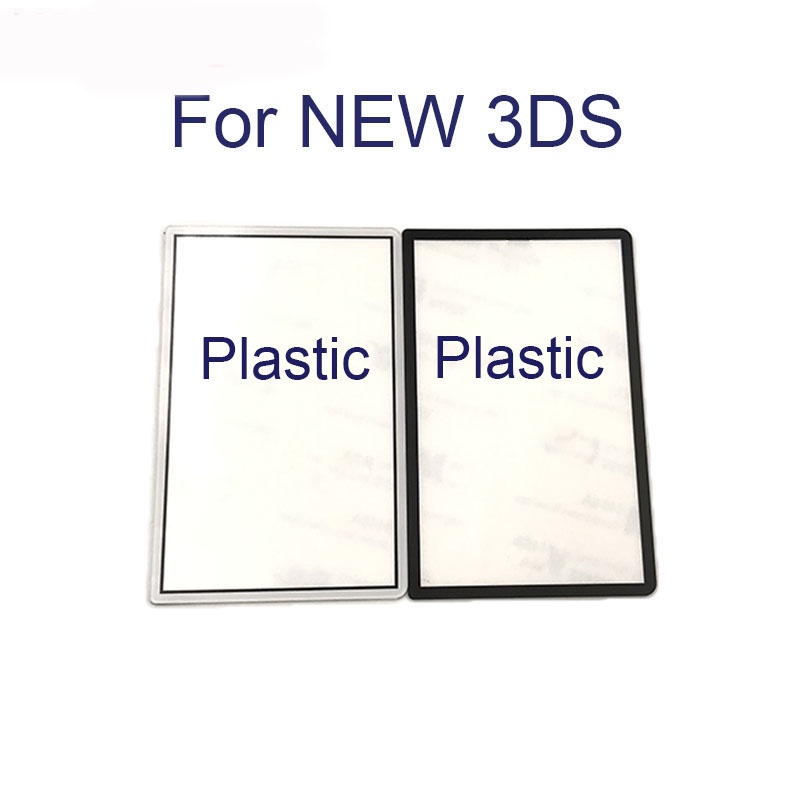 Khung Màn Hình LCD Bằng Nhựa Và Trắng Đen Thay Thế Chuyên Dụng Cho Nintendo New 3DS