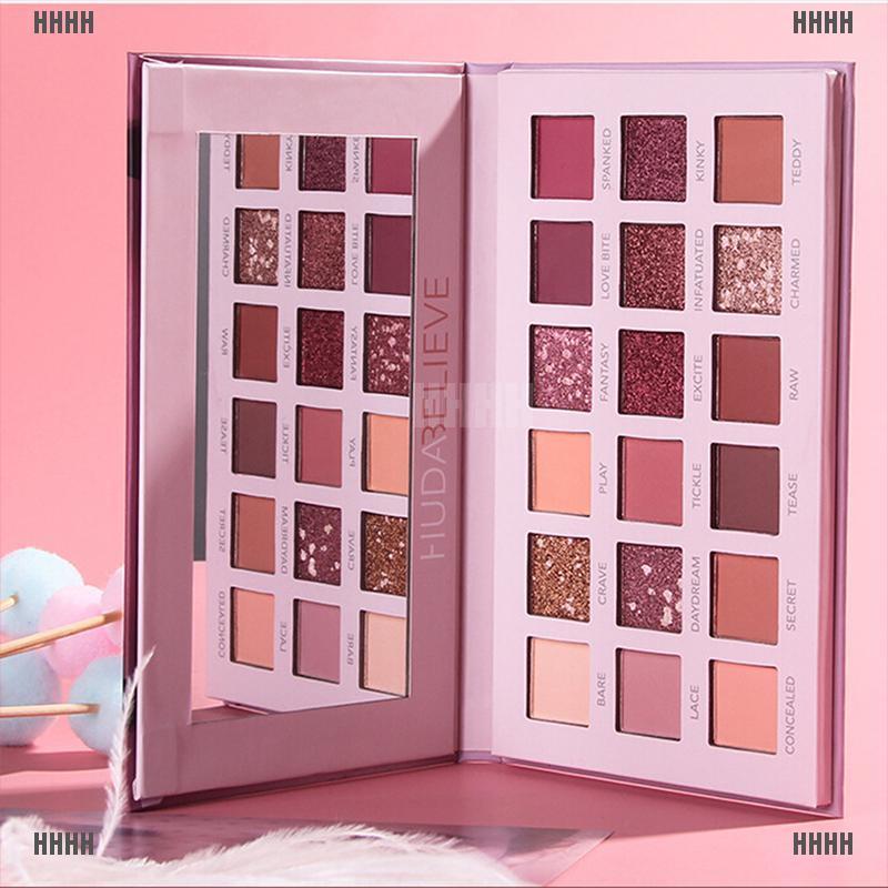 (hàng Mới Về) Bảng Phấn Mắt Beauty Creations Tease Me 18 Màu Sắc Hiệu Ứng Lì / Ánh Nhũ Thời Trang