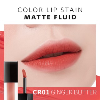 Son kem lì APieu Color Lip Stain Matte Fluid CR01