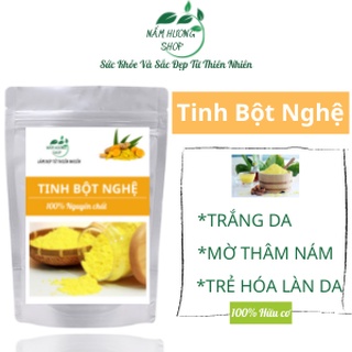 100gr tinh bột nghệ nguyên chất - handmade