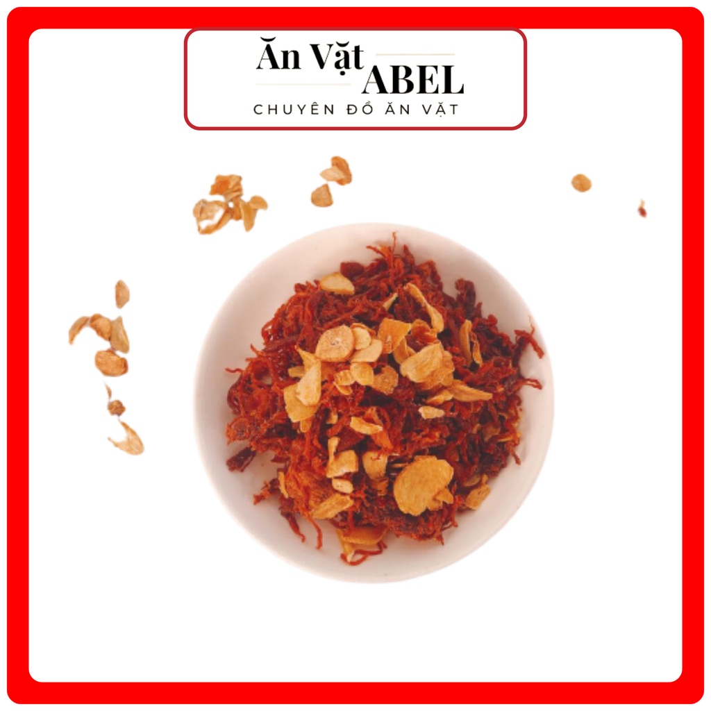 Khô heo cháy tỏi đặc biệt 400 gram , heo khô cháy tỏi ngon , Ăn Vặt ABEL | BigBuy360 - bigbuy360.vn