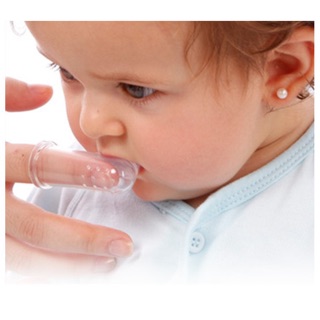 Set 2c Rơ lưỡi silicone cho bé
